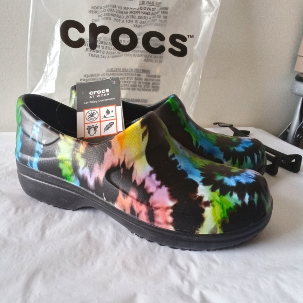 Crocs Women's Tie-Dye Clogs